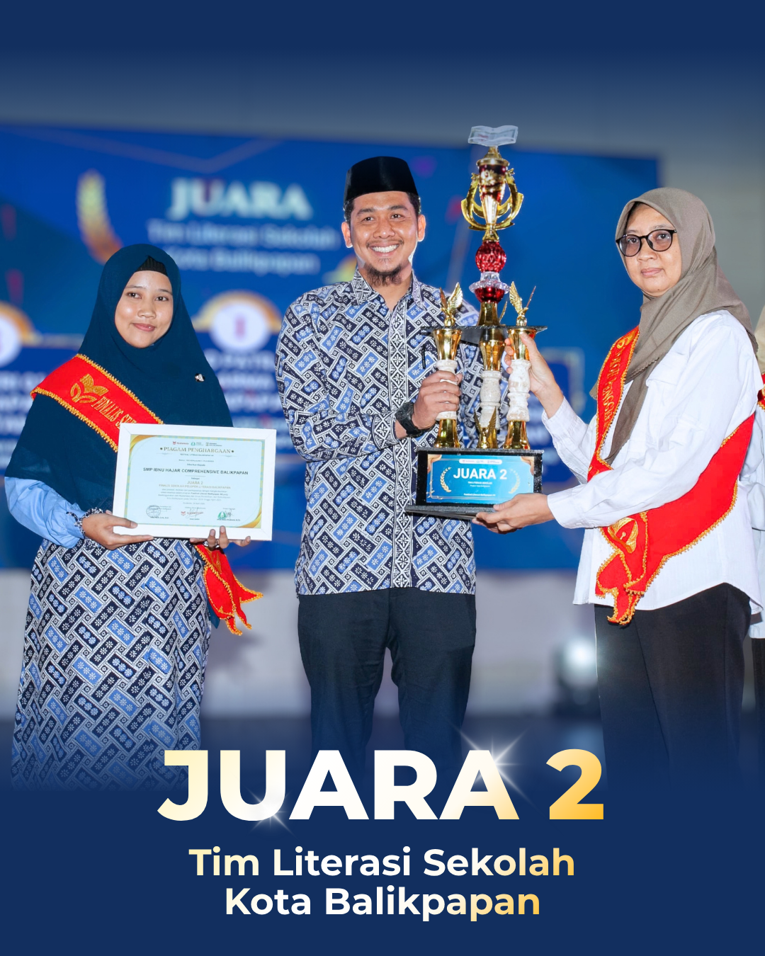 Galeri juara 2 literasi sekolah kota balikpapan