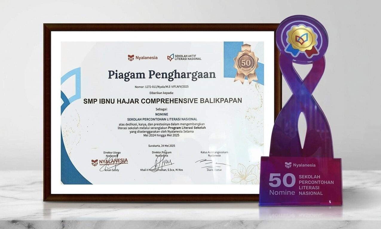 Galeri penghargaan sekolah percontohan literasi